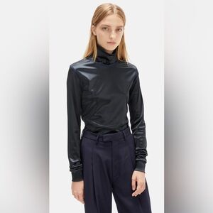 Eckhaus Latta shiny turtleneck